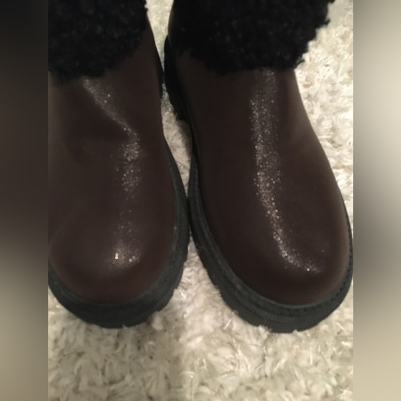 Colorblock Fluffy Trim Snow Boots - Picture 11 of 16